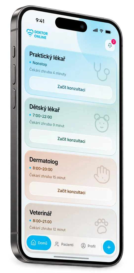 Doktor online – výběr lékaře ve světlém vzhledu